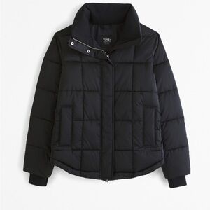 YPB Black Puffer Jacket